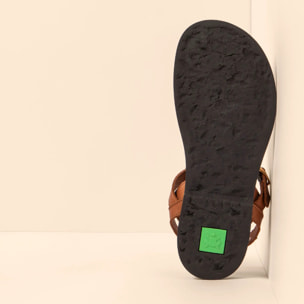 Sandalias N5874 SOFT NAPPA CUERO/ ARENISCA color Cuero