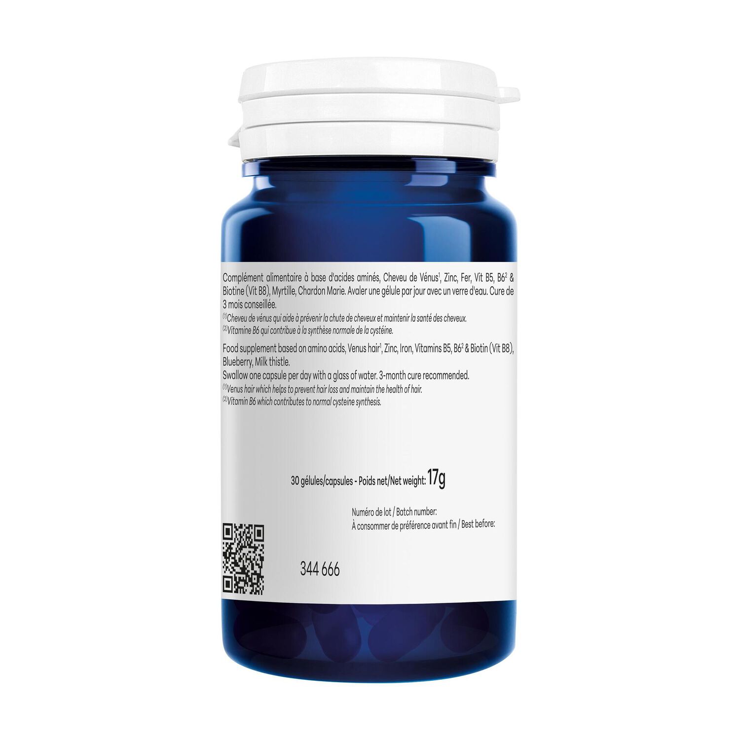 Anacaps Expert - Complément Alimentaire Antichute Ancrage + Force 3x90 Gélules