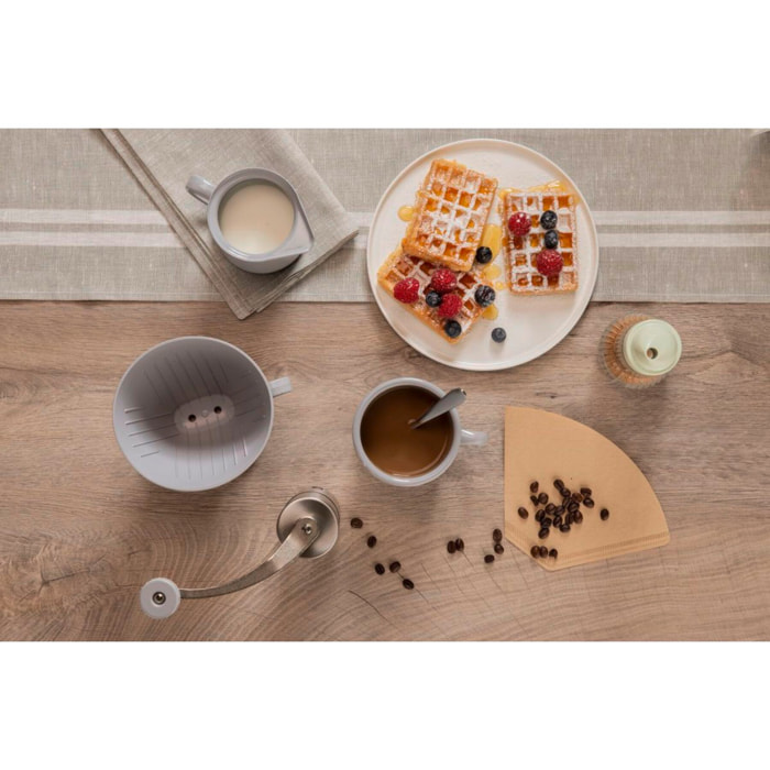 Porte filtre à café taille 4 Fackelmann Nature