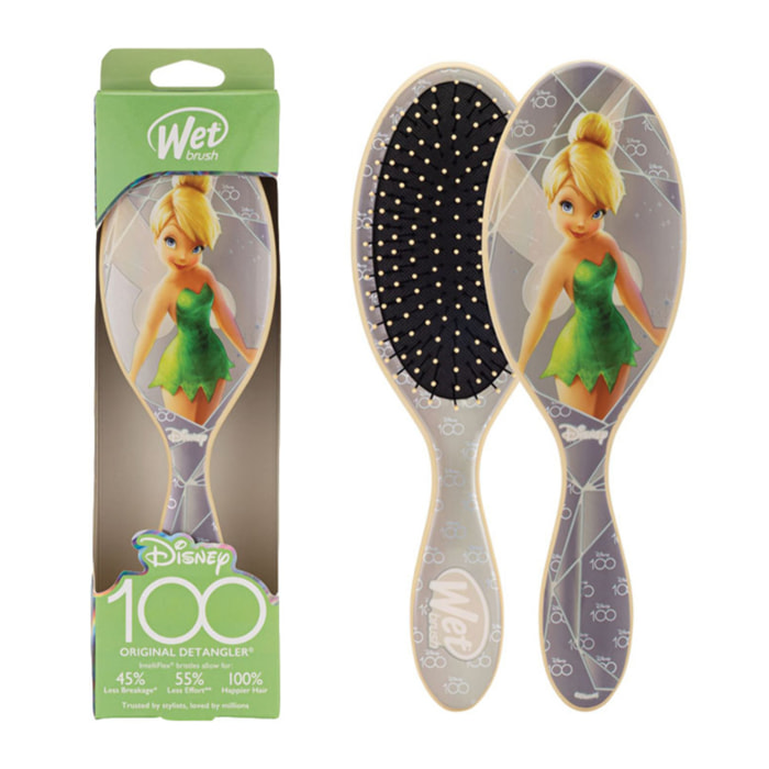 WET BRUSH Disney 100 Original Detangler Tinkerbell