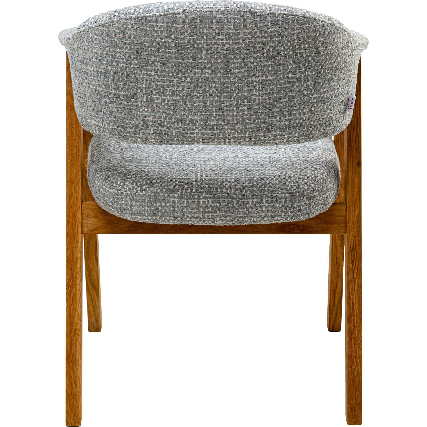 Chaise avec accoudoirs Jonte bleue Kare Design