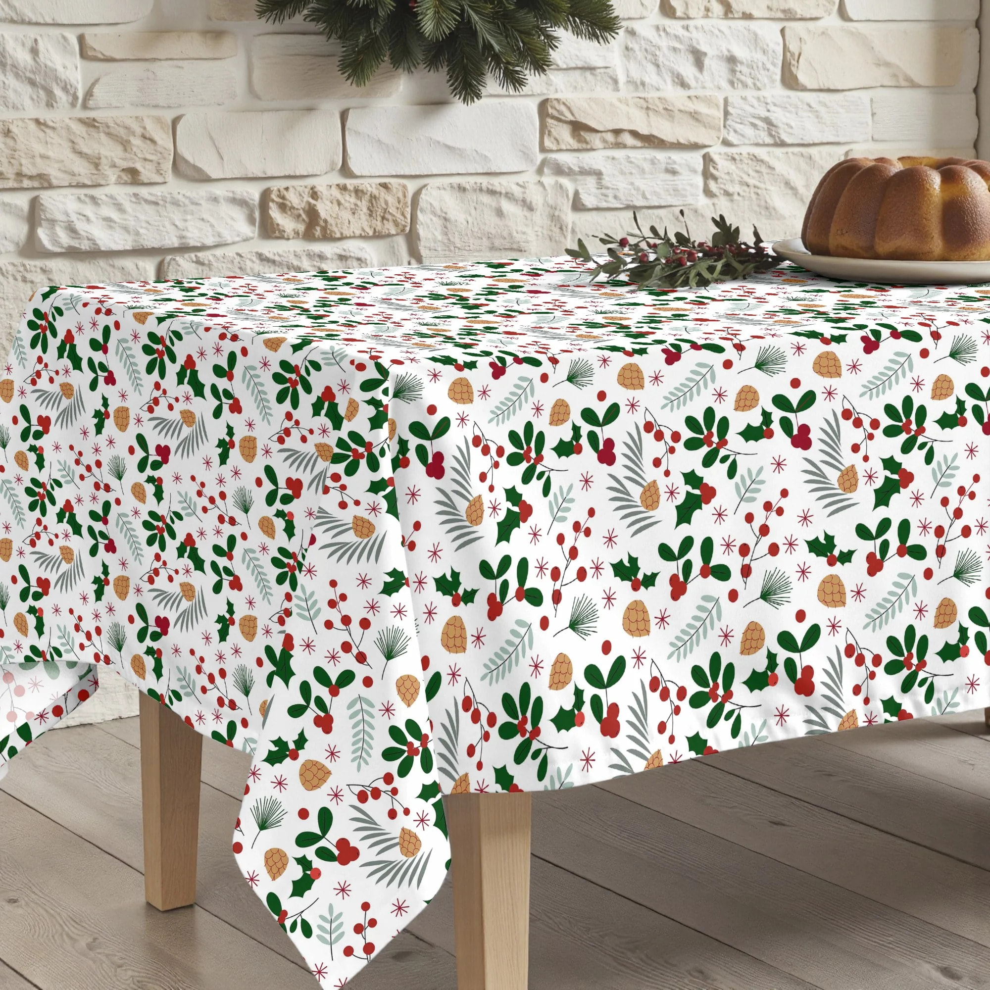 Nappe en résine Anti-tâches Merry Christmas 59