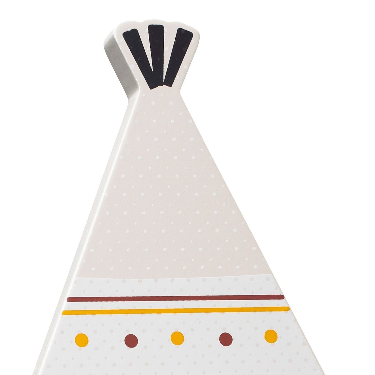 Cadre photo Tipi 18x21 cm en bois beige