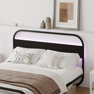 BAMAKO - Lit LED en métal 140x190cm