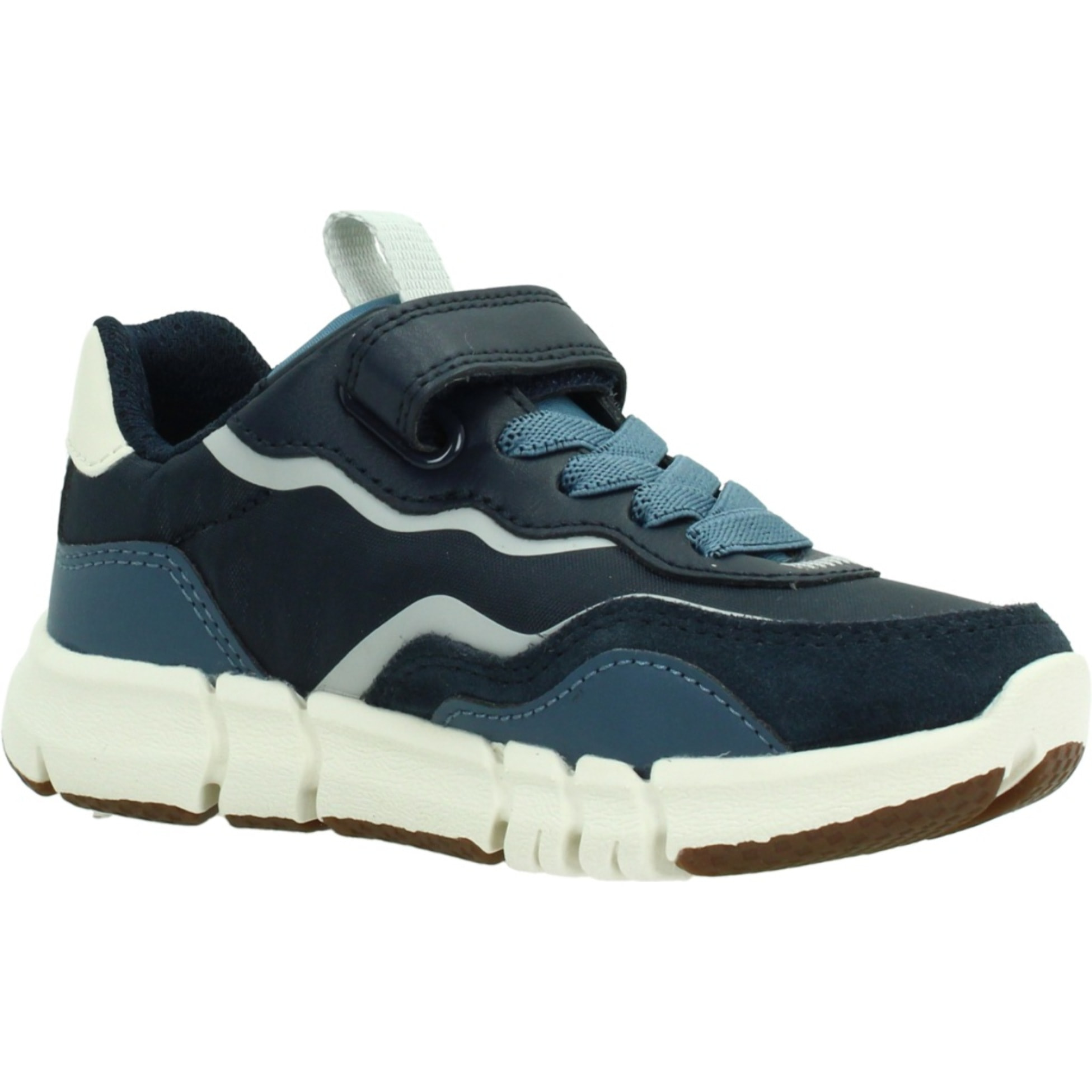 Zapatillas Niño de la marca GEOX  modelo J FLEXYPER BOY AZUL