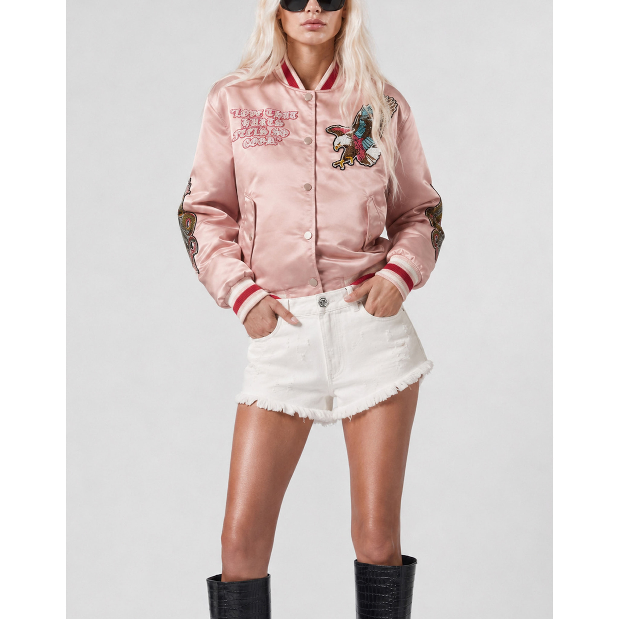 PHILIPP PLEIN Shorts muy cortos