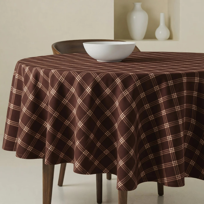 Nappe ronde anti-taches Gus