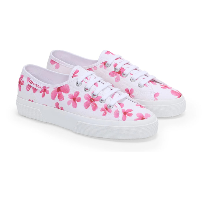 Superga - Donna Bianco - 3750 FLOWER PRINT LEGGERA