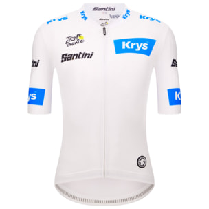 Tour De France - Maglia Bianca Ufficiale - Bianco - Uomo