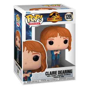 Jurassic World 3 Pop! Movies Vinile Figura Claire Dearing 9 Cm Funko