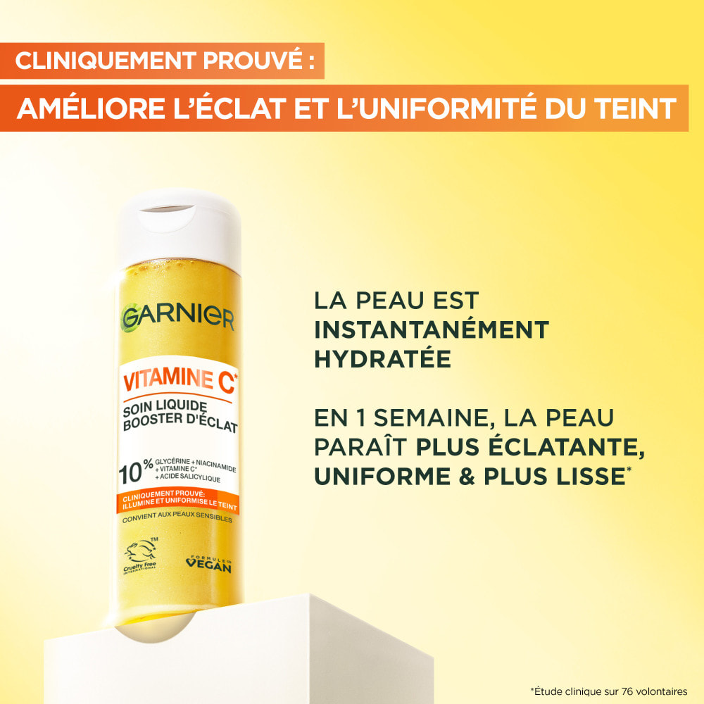 Garnier Vitamine C Soin Liquide Booster d'Éclat 120ml