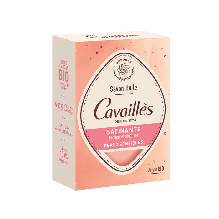 Savon Huile Satinante - Peaux Sensibles
