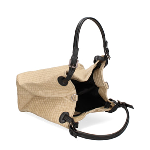 Borsa Shopper da donna - Modello Araminta - Vera Pelle - 32.0 x 29.0 x 17.0 cm