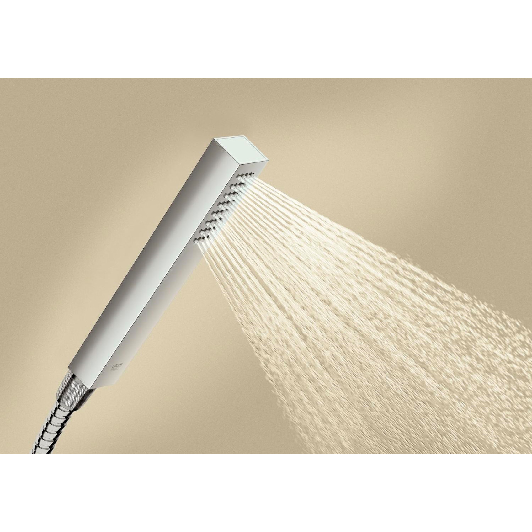 GROHE Douchette à main 1 jet stick Euphoria Cube +, débit 6,6l/min 26467