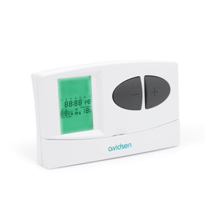 Thermostat programmable filaire pour chauffage ou climatisation - Avidsen - 103954