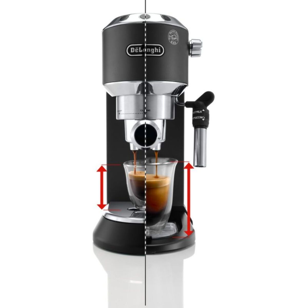 Machine à expresso DELONGHI EC695.BK Dedica Noire