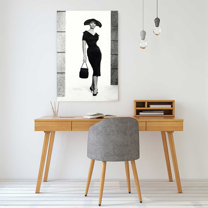 Photo actrice Célèbre Sophia Loren Tableau plexiglas