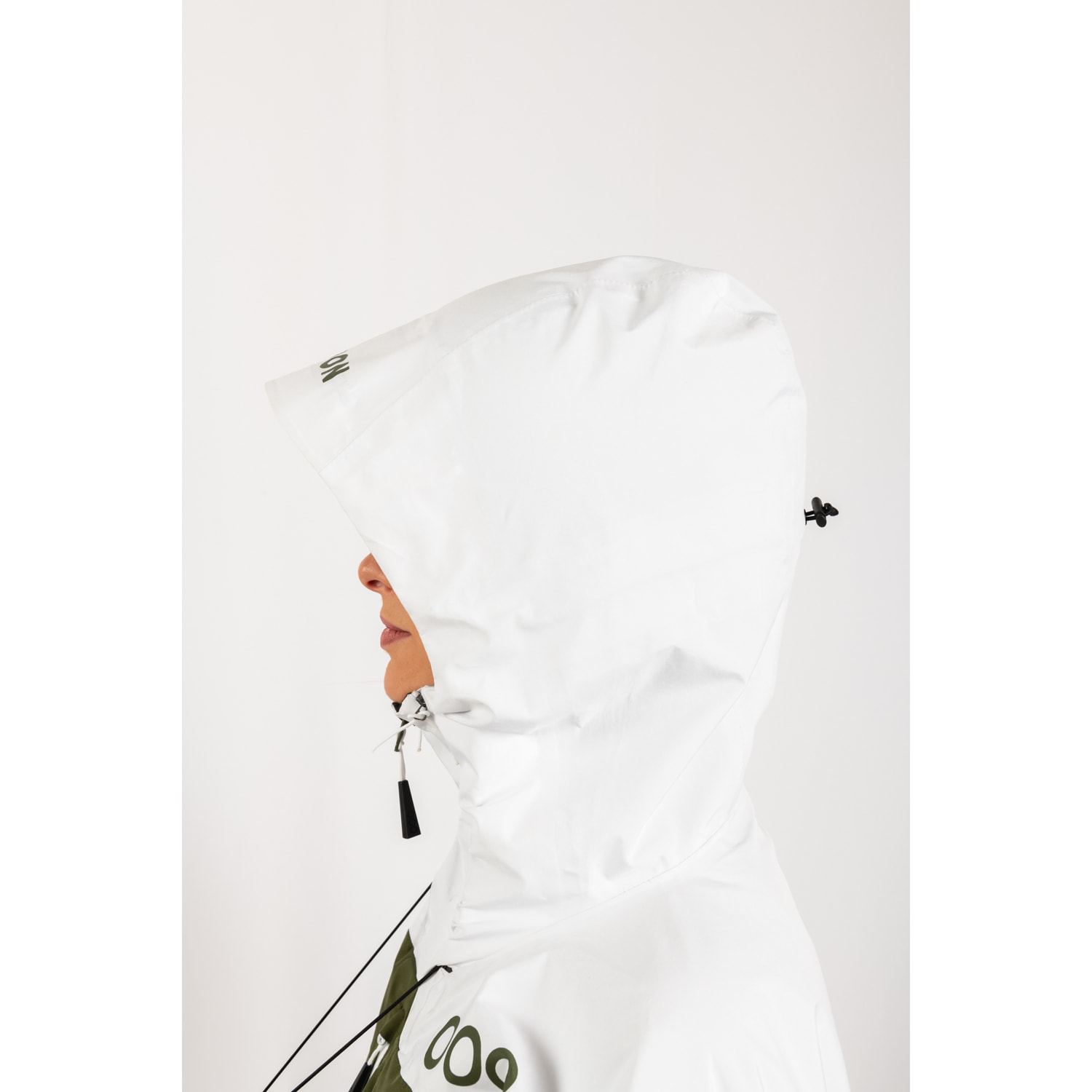 Chaqueta ECOExplorer Jacket Women marca ECOON - Caqui / Blanco