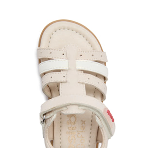 Sandali per neonati Barefoot Goflex in beige
