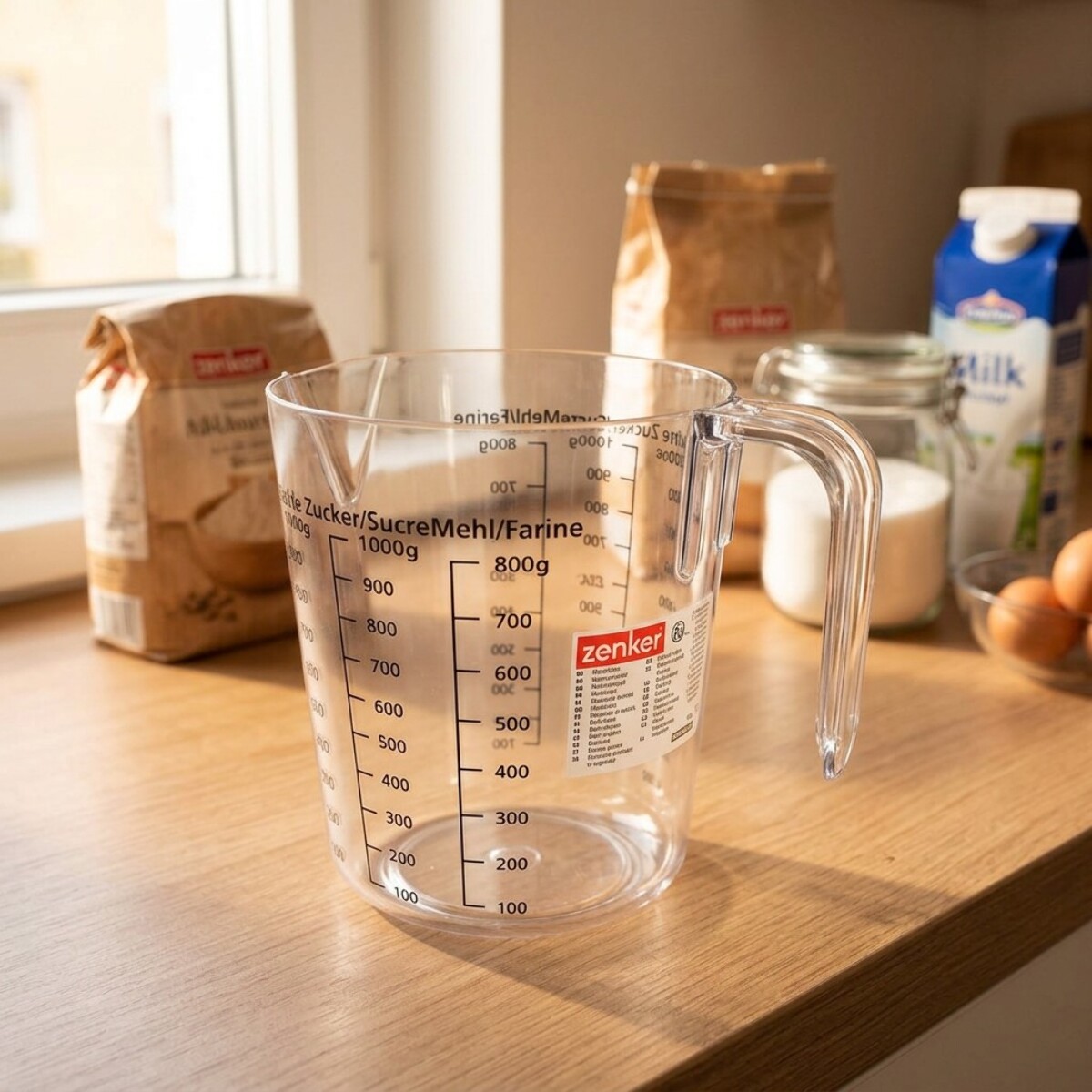 Verre doseur 1 litre Zenker Smart Pastry
