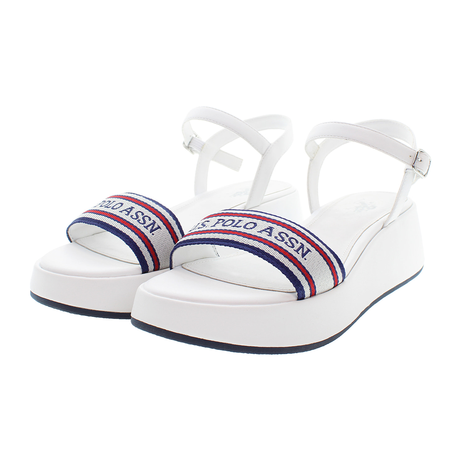 U.S. Polo Assn. - Sandali GLORY010W/5Y1 in sintetico per donna