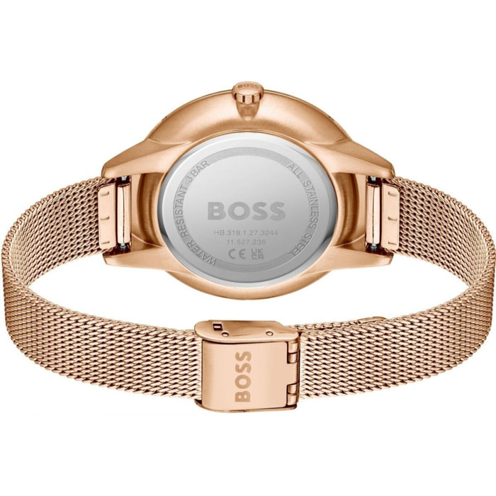 Reloj Boss 1502663 Mujer Analogico Cuarzo con Correa de Acero inoxidable
