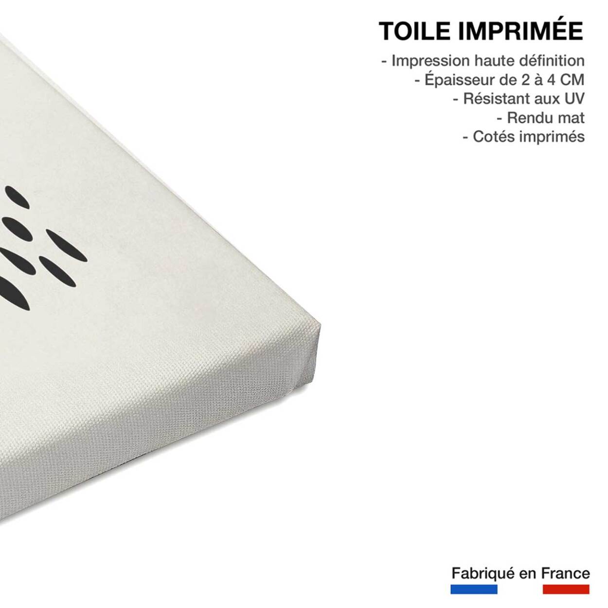 Tableau abstrait N°5 Opus Toile imprimée
