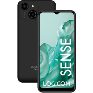 Smartphone LOGICOM Sense Noir  6.51'' 4/64Go