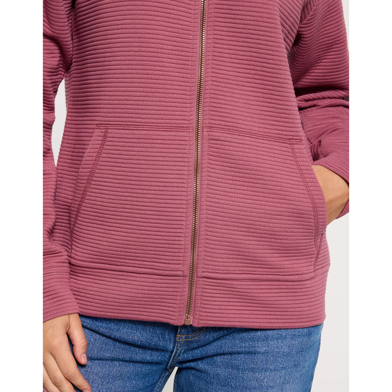 Chaqueta Cremallera Rosa - Tigia