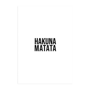 Poster Hakuna Matata