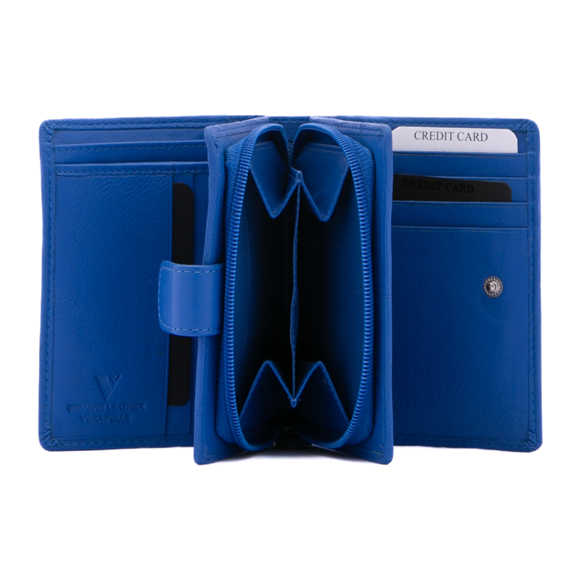 Portafoglio  da donna ecopelle Prodotto Vegano 13x9,5x4 cm