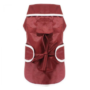 Sestriere Burgundy Giubbotto per Cani - 35 cm