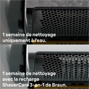 Cartouche nettoyante BRAUN nettoyante ShaverCare 3-en-1 pour rasoir x6 cartouches