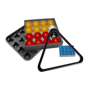 Pack billes billard pool en résine - Pool