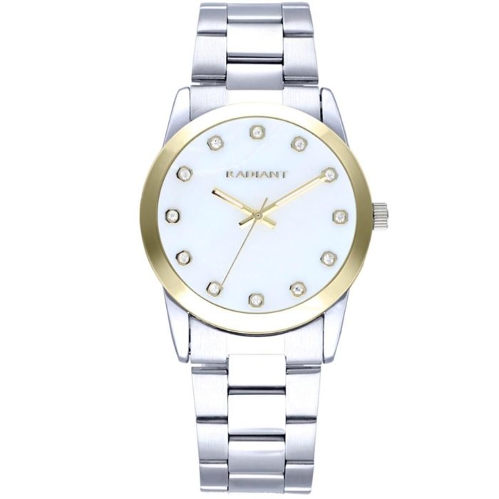 Reloj Radiant RA584203 Mujer Analogico Cuarzo con Correa de Metal