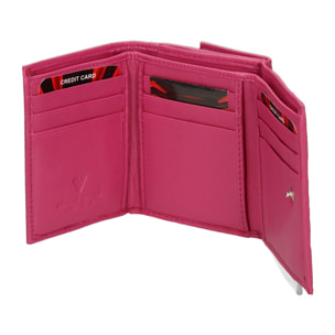 Portafoglio  da donna ecopelle Prodotto Vegano 12x10x3 cm