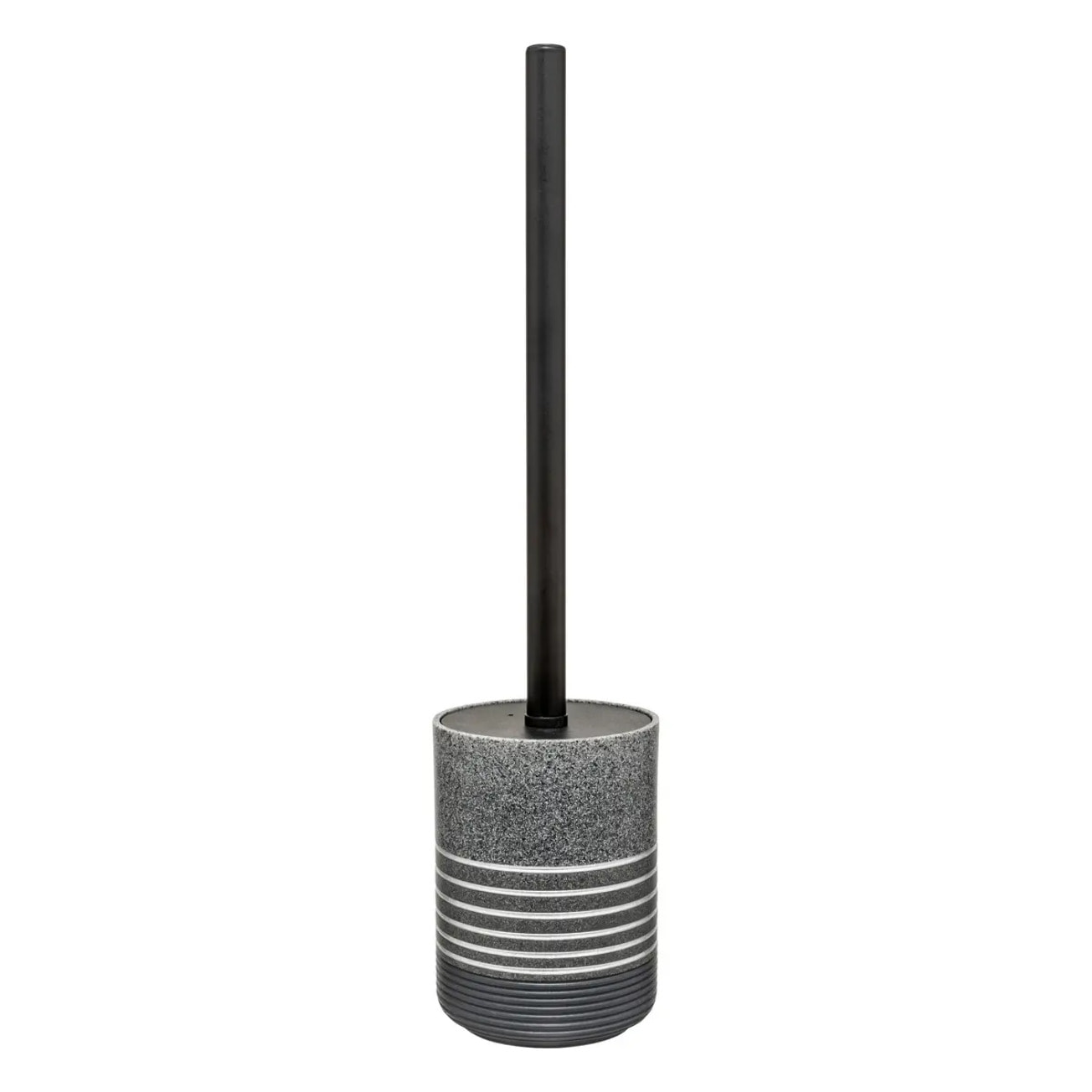 Brosse WC "Silver" gris anthracite