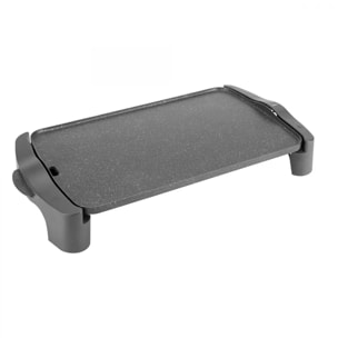 Plancha de cocina eléctrica JATA GR557A de 46 x 28 cm. Antiadherente. Resistencia patentada. Fabricada en España