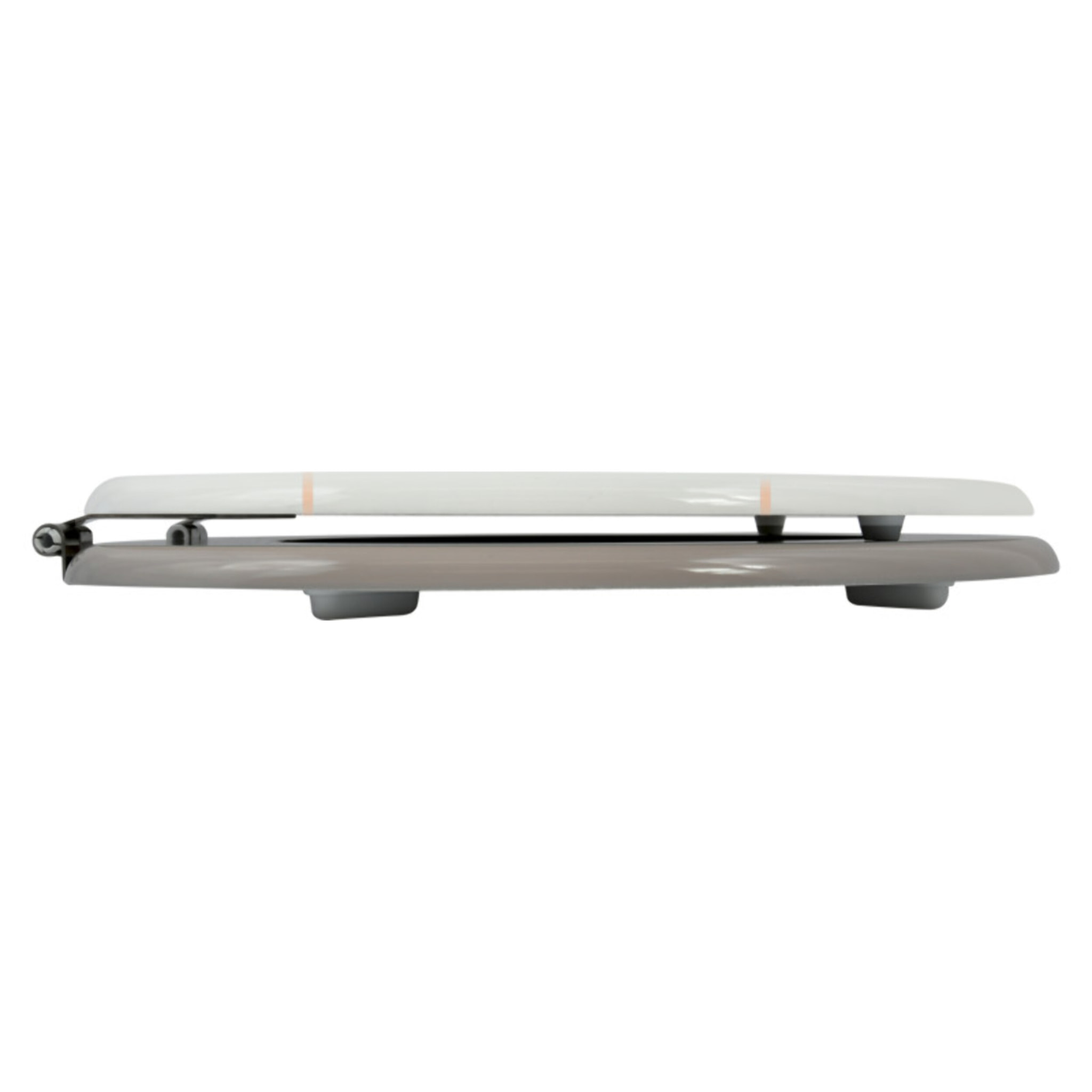 Abattant wc MDF AMELIA Multicolore - Charnières Inox MSV