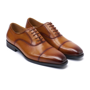 Oxford British Passport Marrone