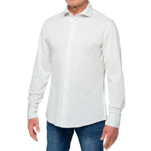 Camicia in cotone Hot Buttered Jefferson Bianco.