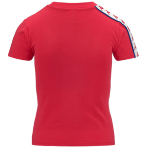 T-Shirts & Top Kappa Donna 222 BANDA LUISE Rosso