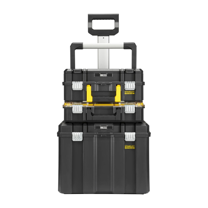 Tour Mobile TSTAK PRO-STACK Organiseur 7 Compartiments - Mallette 14 L - STANLEY FATMAX FMST1-80103