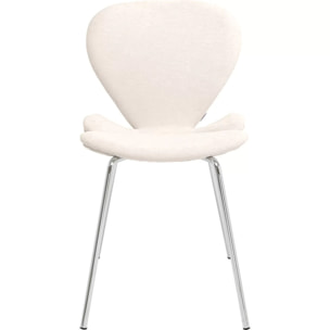 Chaise Soft Blossom crème Kare Design