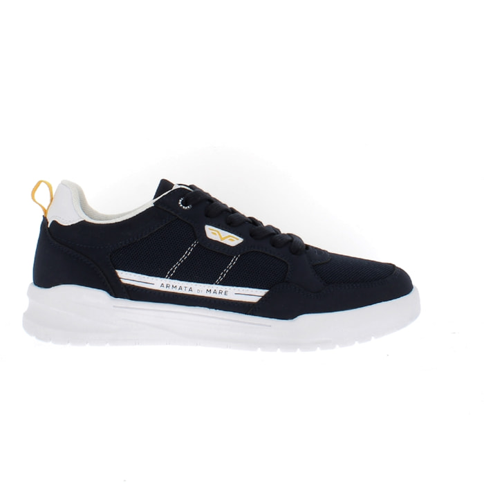 Armata di Mare Scarpe Uomo Sneakers Casual Stringate con Soletta Rimovibile in Memory Foam AMU SS23D318 Navy