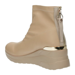 Stivaletti Donna Tata Italia Beige