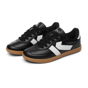 Kappa - Sneakers Hombre Mujer Negro - Logo Marker