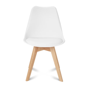 Chaises Suedia + Gabriella - Mix color - Gris, noir, bleu, blanc