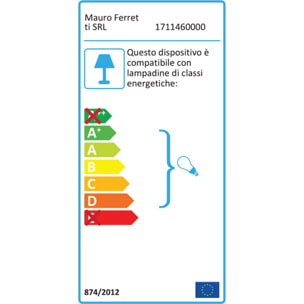 LAMPADARIO GLAMY 7 LUCI CM 81x30x74