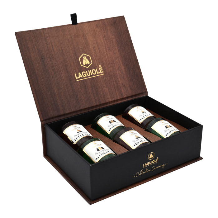 Coffret de 6 bougies parfumées - 180g